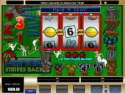 The Umpire Strikes Back Slots